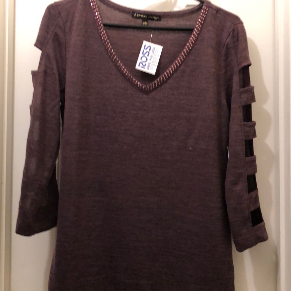 Long sleeve patch shirt